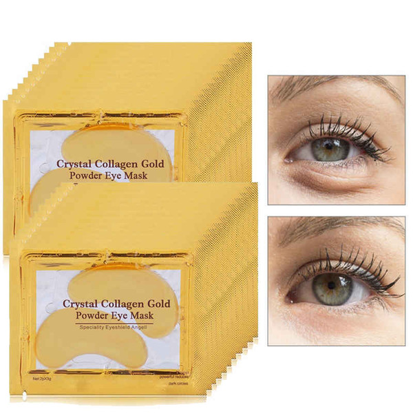 Gold Collagen Eye Mask Eye Patches for Face Masks Dark Circle Puffiness Eye Bag Anti-Aging Moisture Cream Sheet Mask