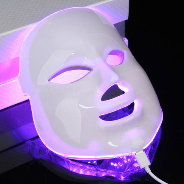 7color Korean Photodynamic LED Facial Mask Home Use Beauty Instrument Anti acne Skin Rejuvenation LED Photodynamic Beauty Face Mask