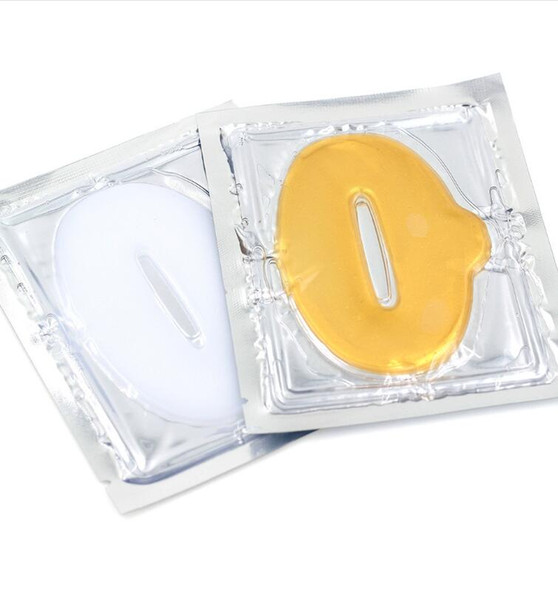 Gold Lip Mask Pads Moisture Essence Crystal Collagen Lips Care Patch Pad Lip Face Care Beauty Cosmetic