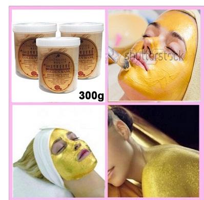 24K GOLD Active Face Mask Powder Brightening Luxury Spa Anti Aging Wrinkle Treatment Facial Mask 300g