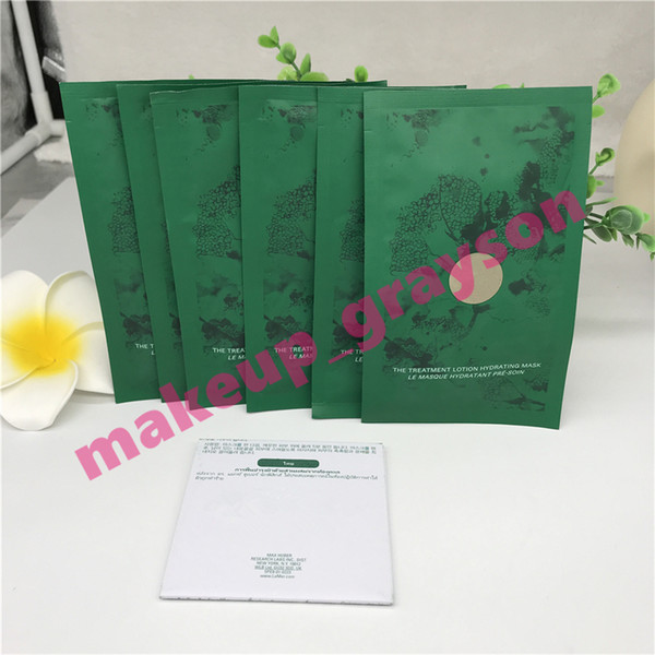 Hot the treatment lotion hydrating mask Famous Brand The treatment lotion hydrating mask 6pcs in a set Top quality Dropshipping 1set ePacke