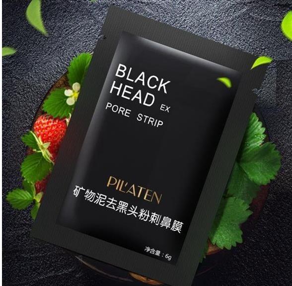 3600pcs DHL PILATEN Suction Black Mask Face Care Mask Deep Cleaning Tearing Style Pore Strip Deep Cleansing Nose Acne Blackhead Facial Mask