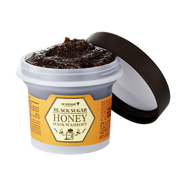 Skin Food Black Sugar Honey Mask Wash Off 100g Korean Cosmetics Face Mask SKIN CARE Korea Cosmetic