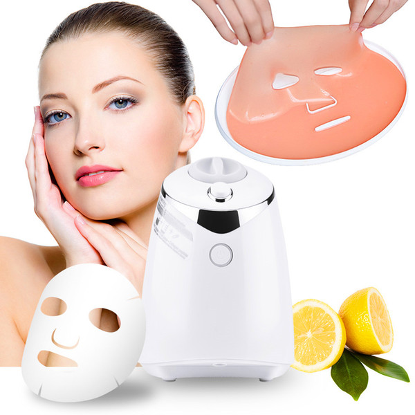 Free Shipping Fruit Face Mask Machine Maker Automatic DIY Natural Vegetable Facial Skin Care Instrument With 32PCS Collagen