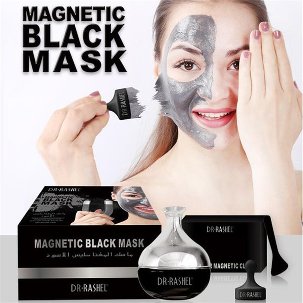 DR.RASHEL Bamboo Charcoal Black Mask Blackhead Remover Peel Off Magnetic Facial Masks Acne Oil Control Facial Masks X129