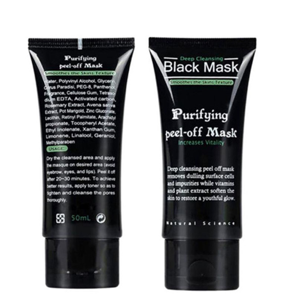 Make Up Blackhead Remove Facial Masks Deep Cleansing Purifying Peel Off Black Nud Facail Face black Mask