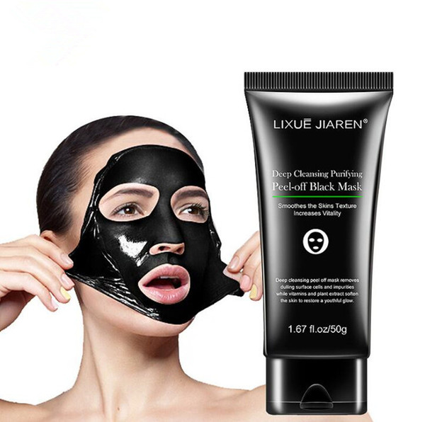 LIXUE JIAREN Blackhead Remover Face Mask Black Head Acne Mud Mask Deep Cleansing Pore Cleaner Facial Masks