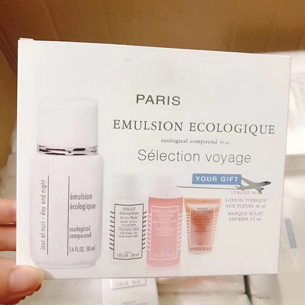 Brand 4PCS SKIN CARE SET PARIS EMULSION ECOLOGIQUE SELECTION VOYAGE TRAVEL SET