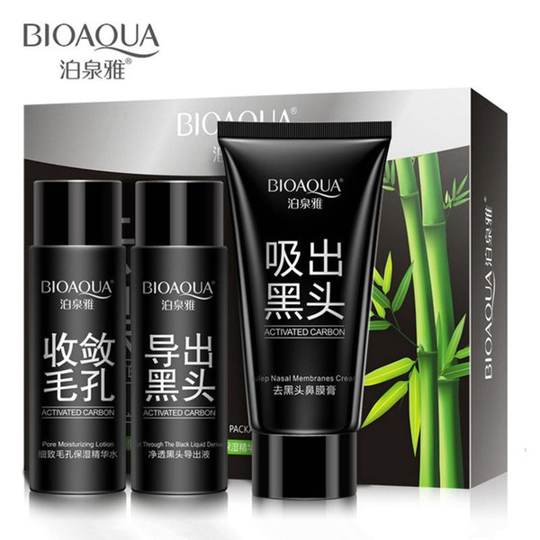 BIOAQUA Face Skin Care Remover Black Head Acne Treatment Mask Set Suction Facial Blackhead Remover