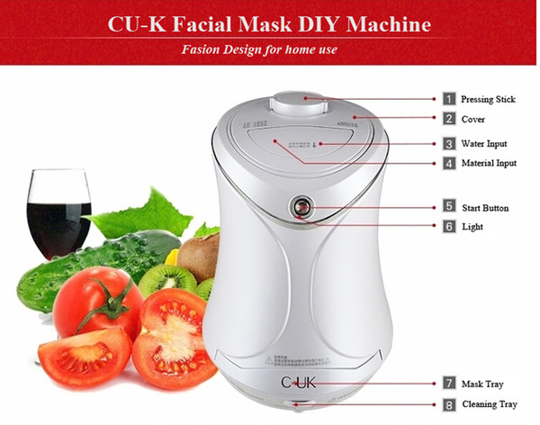 DIY facial fruit and vegetable mask machine