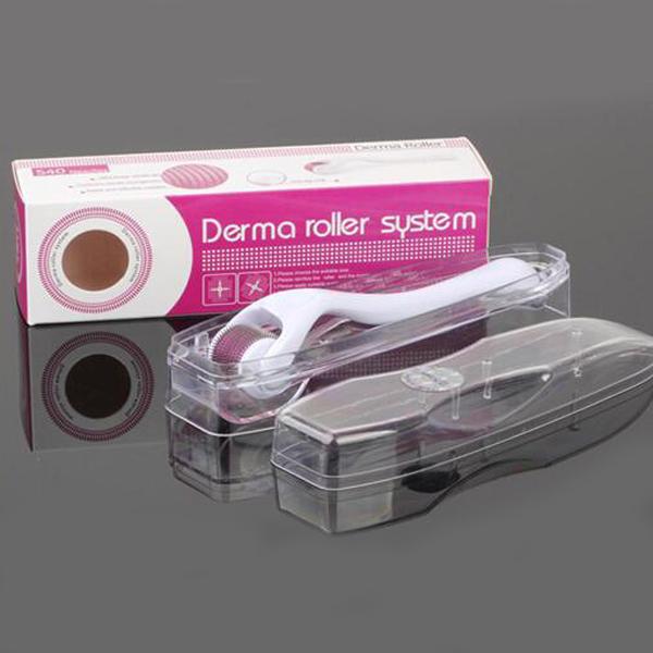 Anti aging microneedle therapy system 540 pins 0.5mm needle length microneedles derma roller for skin care