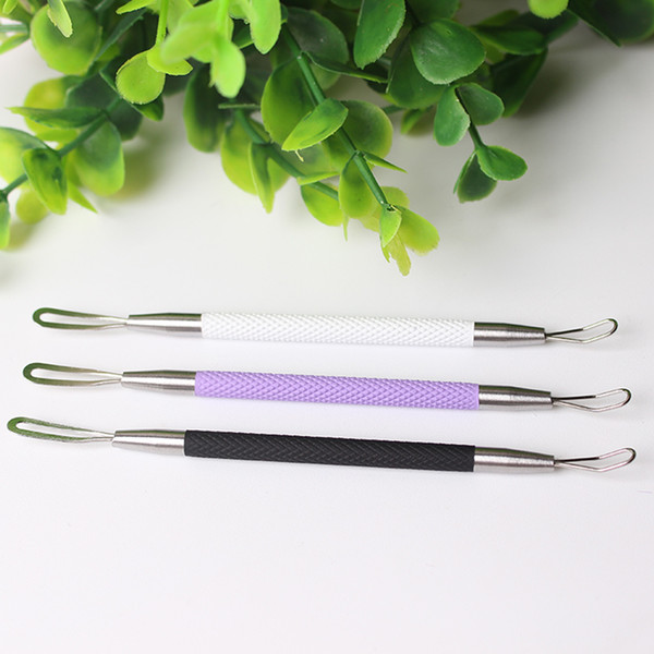 3Pcs/pack Color Stainless Steel Pimple Extractor Acne Removal Needle Blemish Comedone Acne Pore Cleaner Beauty Face Skin Tools