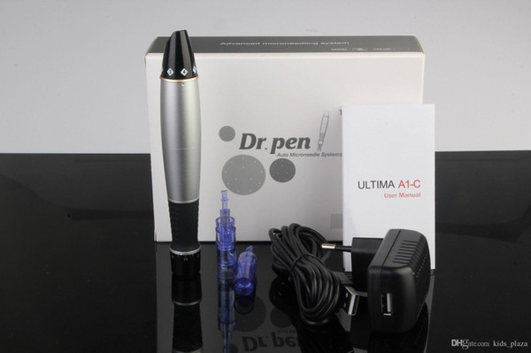 2017 A1-C Dr. Pen Derma Pen Auto Microneedle System Adjustable Needle Lengths 0.25mm-3.0mm Electric DermaPen Stamp Auto Micro Needle Roller