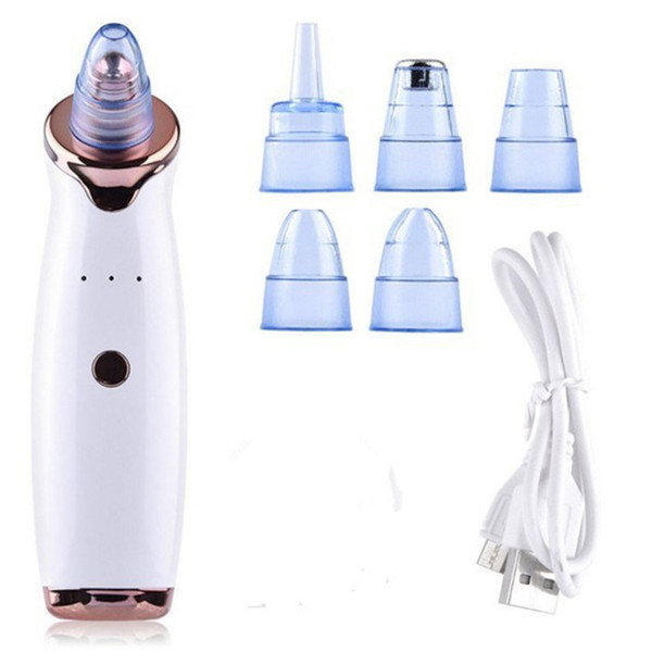 Pore Cleaner Blackhead Remover Vacuum Electric Nose Face Deep Cleansing Skin Care Machine Beauty Tool 10pcs