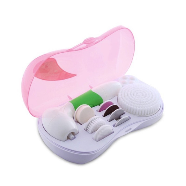 9 in 1 Electric Facial Cleanser Rotation Face Cleansing Brush, Multifunctional Cleansing Tools, Battery Power