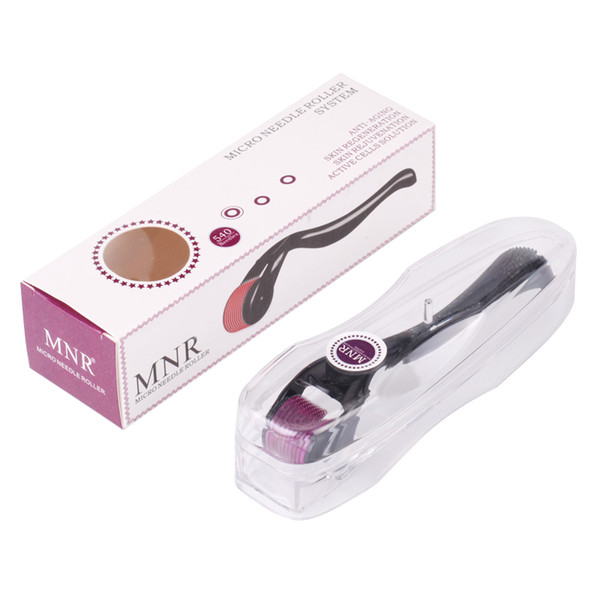 540 stainless steel needle derma roller,MRS 540 derma roller microneedle roller for acne removal. best sale massage roller for skin beauty