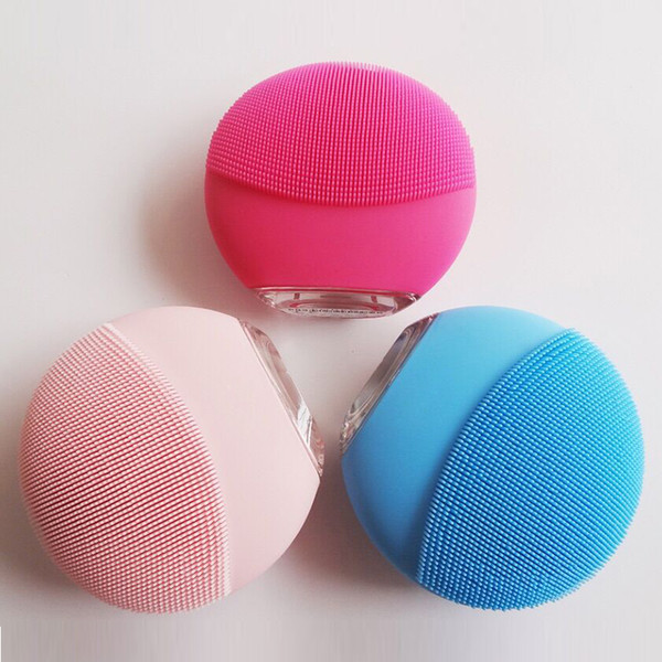 Mini3 Electric Cleaning Massage Brush Washing Machine Waterproof Silicone Facial Cleansing Devices