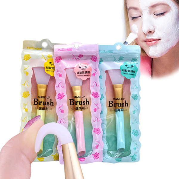 Silicone Face Mask Brush Professional Silicone Facial Face Mask Mud Mixing Skin Care Beauty Makeup Brushes Foundation Tools maquiagem