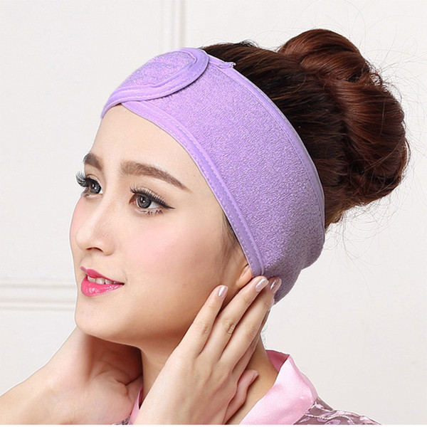 1Pcs Wash Face Makeup SPA Hair Band Womens Sweat Elastic Soft headbands