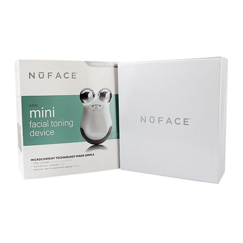 Nuface Mini Facial Massager Skin Care microcurrent Tools for Women Home Skin Firmness Face Sliming Device Sealed Box White PINK