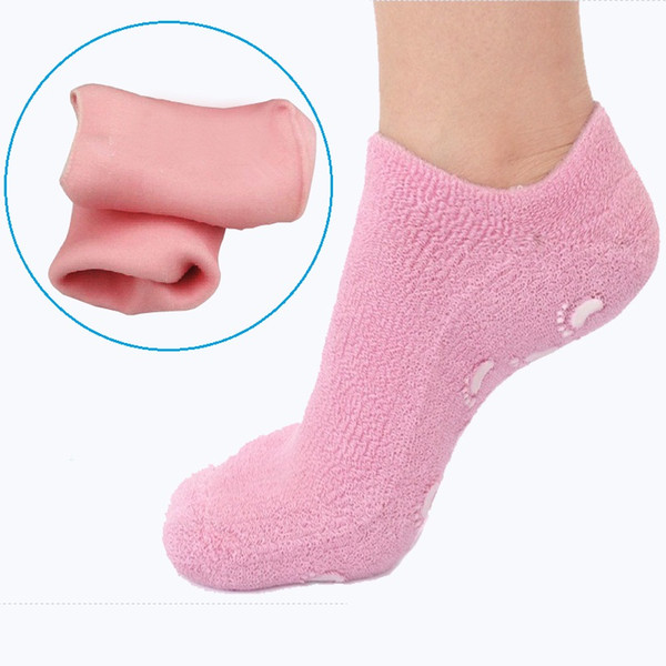 New Soft Spa Gel Socks Moisturize Socks for dry foot Moisturizing Treatment Socks Soften Cracked Skin Treatment