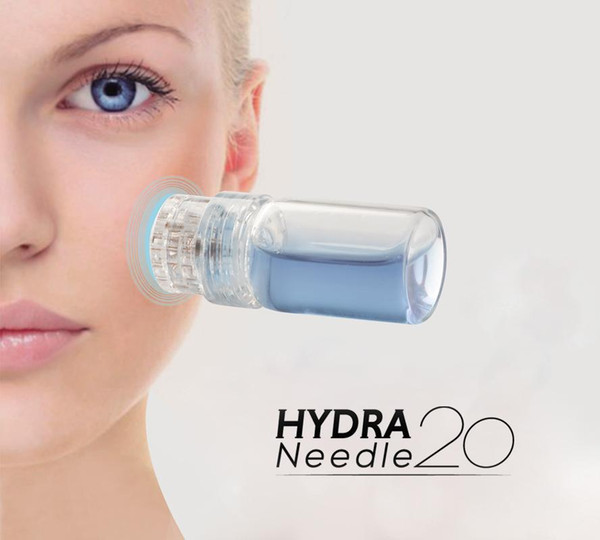 2018 Hydra Needle 20pins Titanium Microneedle Meso Derma Roller Needle-free Mesotherapy Skin Care Rejuvenation Whiten Anti Wrinkle Acne