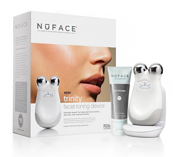 Small Package Nuface Trinity Pro Facial Toning Device Kit White top quality Brand New Sealed