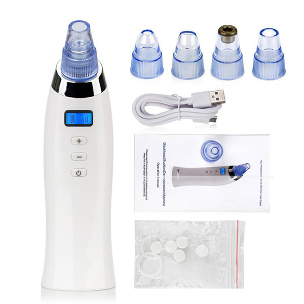 Tamax MD006 Facial Pore Cleaner Blackhead Removal Vacuum Suction Face Pores Nose Blackhead Cleaner Deadskin Peeling Removal