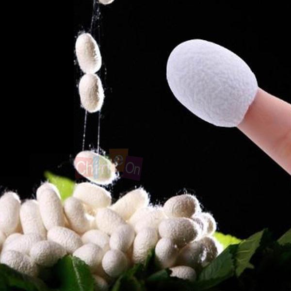 Free Shipping Lady Beauty &Health Skin Care Tool Facial Cleanser Scrub Ball Natural Silkworm Cocoon 90pcs