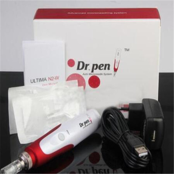 New Dermapen Rechargeable Dr.pen auto Micro Needle system Derma Pens Disposable Cartridges Electric Roller Facial Beauty Equipment TM-DR007