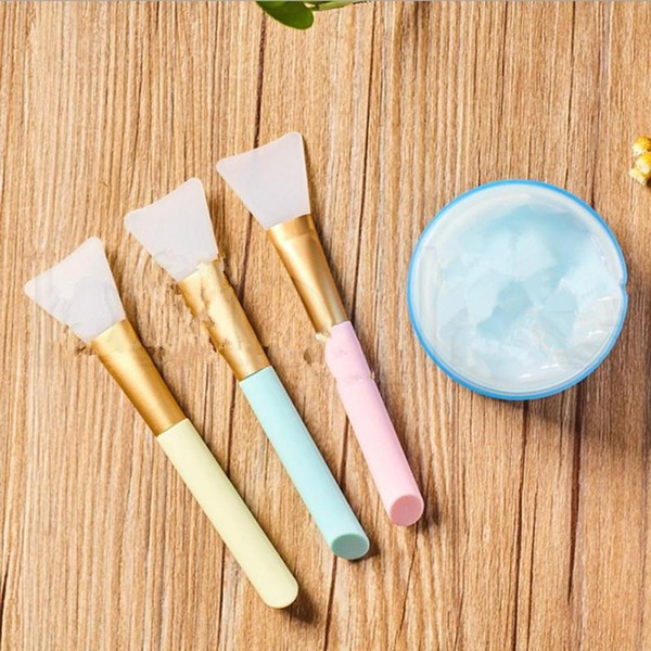 Professional Silicone Facial Mask Brush Mud Women DIY Skin Face Care Beauty Makeup Stirring Brushes Foundation Tools c0014