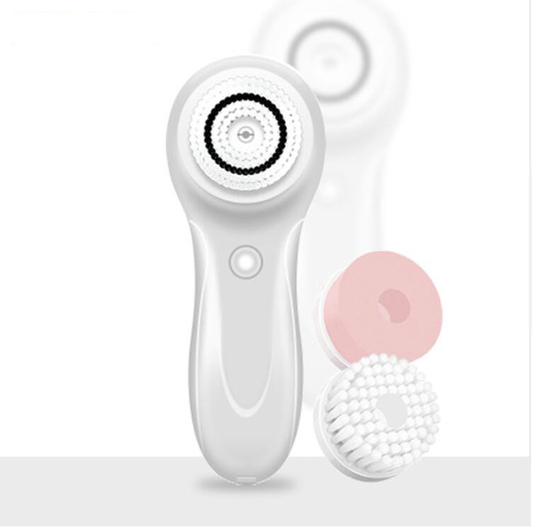 3 In 1 Electric Facial Cleaner Face Skin Care Rotating Brush Massager Wash Mahine Pore Cleaner Deep Clean Cleanser