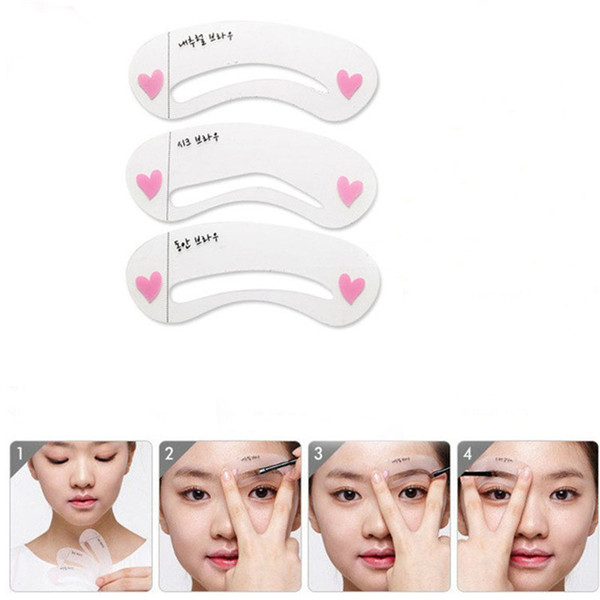 New 30pcs Eyebrow Shaping Eyebrow Card Artifact Word Mink False Eyelash Tools Eyebrow Aids Beauty Makeup Thrush Card