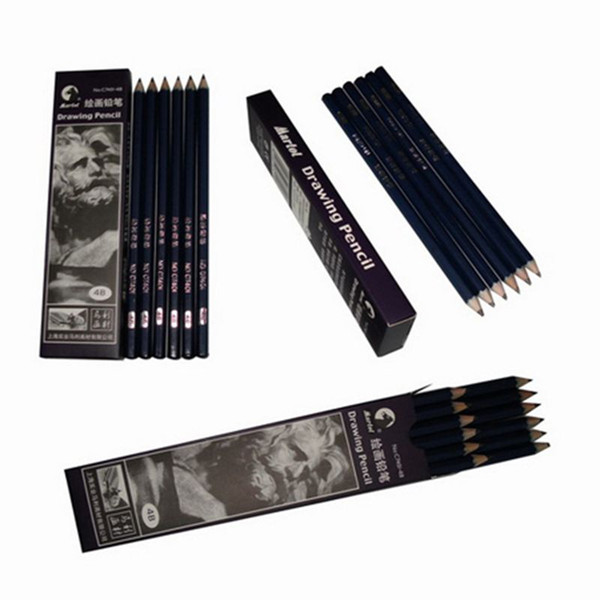 Wholesale-12pcs/box Tattoo Transfer Pencil Tattoo Drawing Pencil For Tattoo Transfer Paper Supply Permanent Makeup Accessories