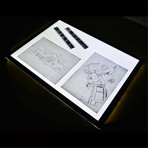 Wholesale-New Tattoo A4 LED Light Board Ultra Thin Tracing Surface Table Pad Tattoo Stencils Tattoo Supply Body Art