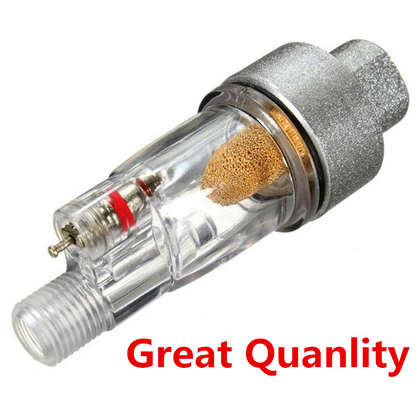 New ABS Copper Core Airbrush Mini Air Filter Moisture Water Trap 1/8