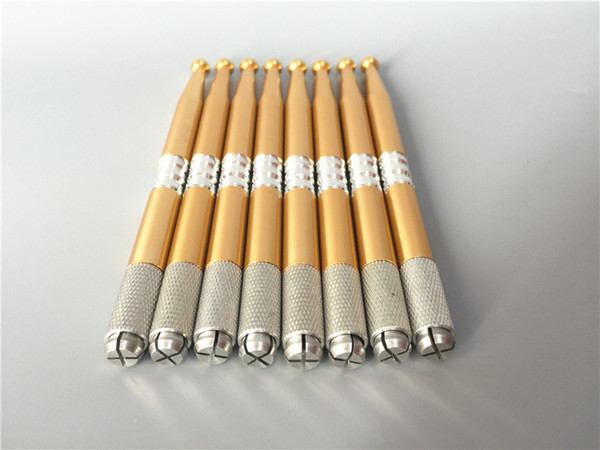 10Pcs Permanent Makeup Eyebrow Pen Tattoo Manual Microblading Needles Cosmetic Embroidery Blade Tattooing Supplies