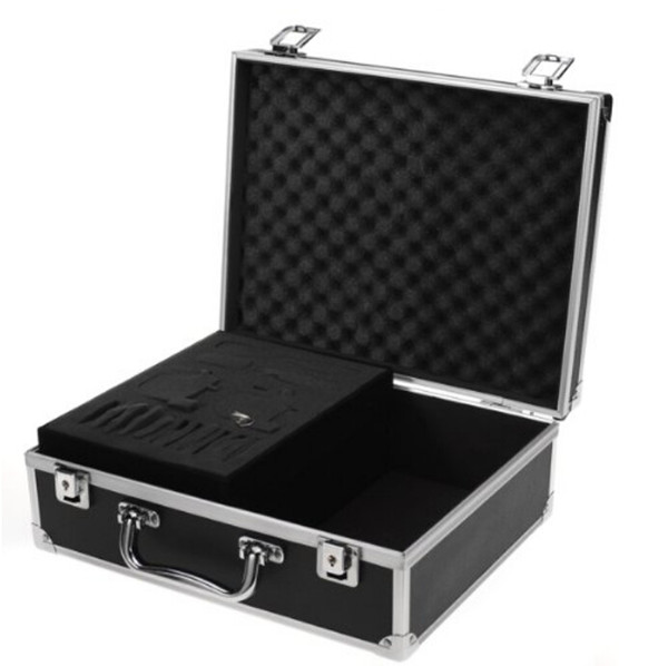 Large Tattoo Kit Carrying Black Colors Case with Lock starter case high quality and free shopping