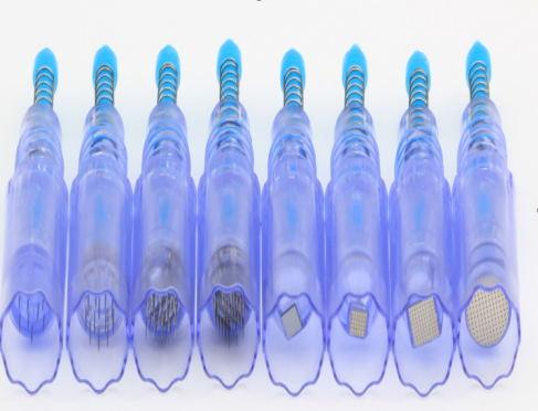 50pcs/lot New Permanent Transparent Tattoo Makeup Needle Cartridge L1 R3-M F3 R5 F5 F7 F9 M9 M12 M24 M36 M42 nano P18