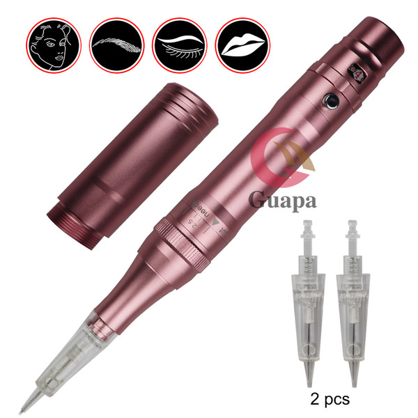 Wireless Permanent Makeup Machine Tattoo Pen Cordless Tattoo Machine Rechargeable Tattoo Gun for PMU Ombre Powder Brows