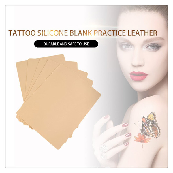 Body Art Makeup Tattoo Practice Skin 20X15cm Blank Plain for Tattoo Needle Machine Supply Kit Permanent Makeup Tools