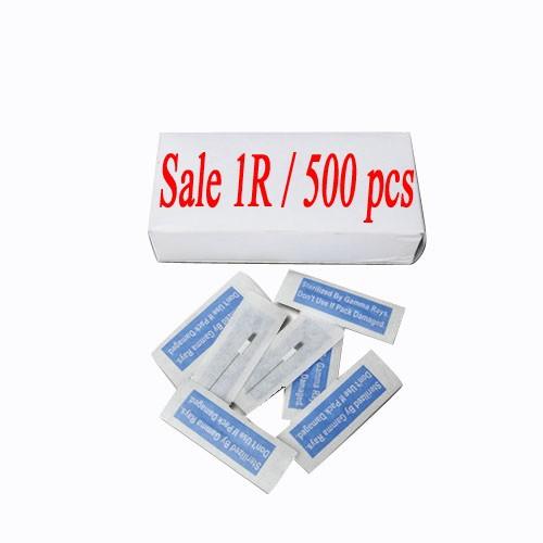 Permanent Sterilized Makeup Needles 1R For 500pcs Eyebrow Pen PMN-901-1