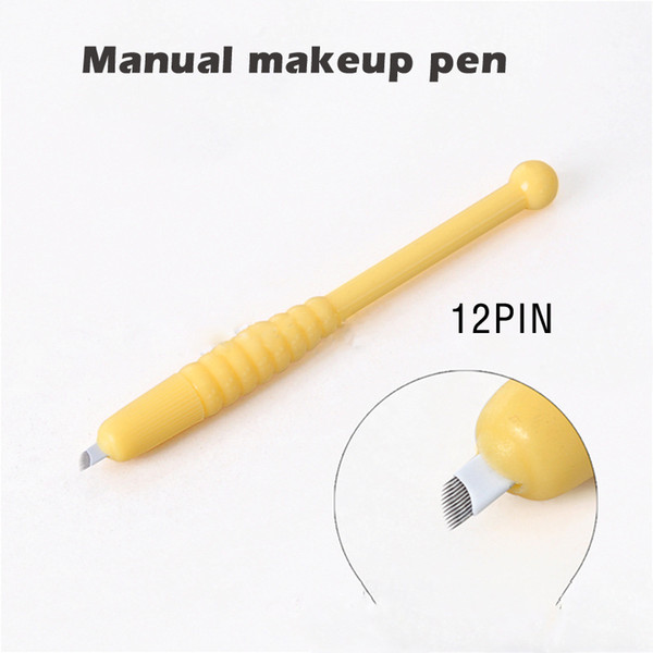 10Pcs High Quality Disposable Eyebrow Manual Pen Professional Permanent Eyebrow Handmade Tool good For Free Shipping