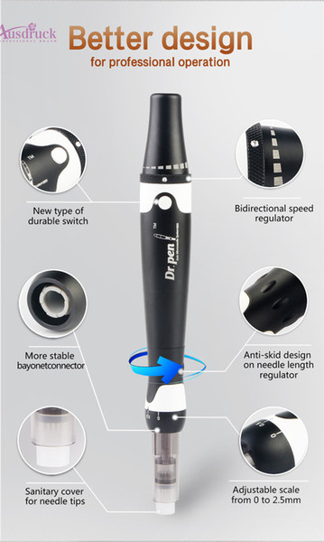 New Design VARIABLE SPEED Dr.pen A7 Microneedle Derma Pen