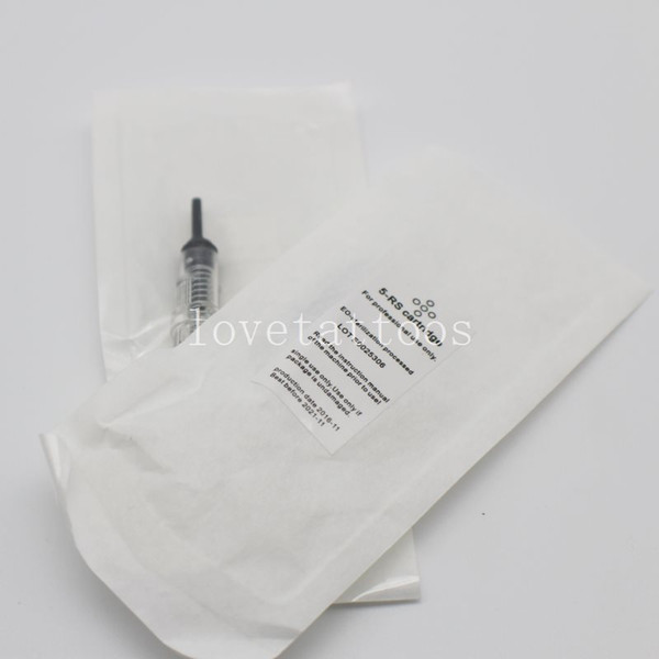 50pcs/lot 5RS Disposable Steriliized Tattoo Cartridge Needle Permanent Makeup Eyerbow Lips Tattoo Needles For Nouveau contour Tattoo machine