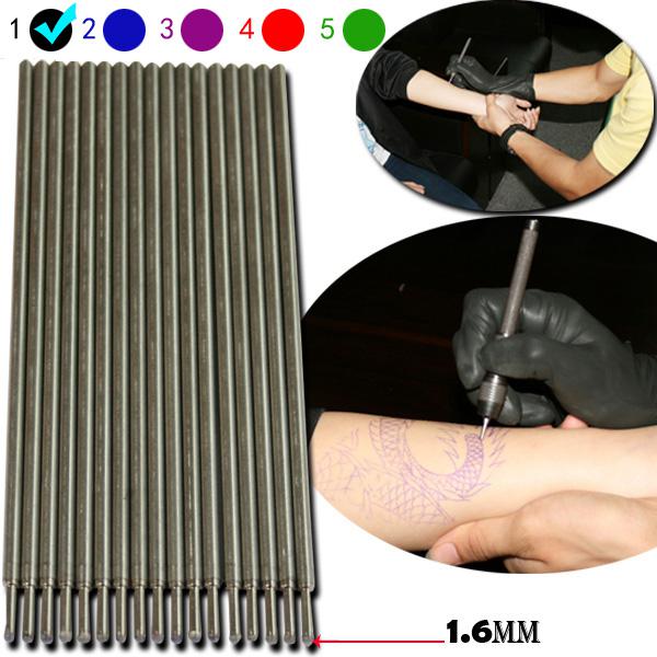 100pcs/pack Tattoo Skin Surfer Stencil Making Pen Refills Supply black for tattoo free shipping