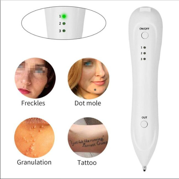 Electric Laser Age Spot Pen Mole Warts Freckle Tattoo Scars Removal Machine