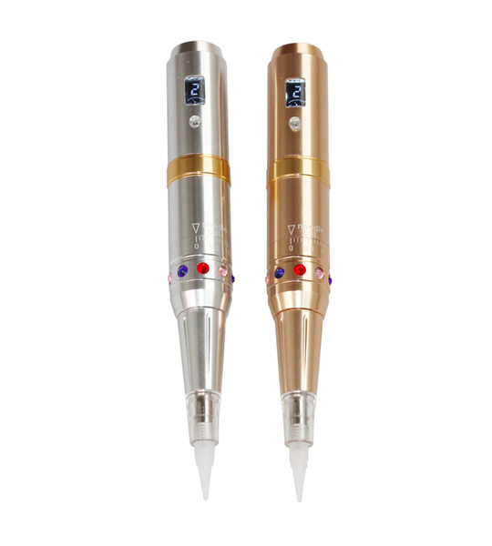 LED color diamond eyebrow tattoo machine tattoo pen needle can be adjusted for eyeliner, lip and other small-scale tattoo