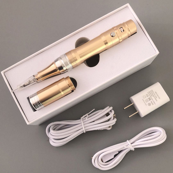 Champagne Best Quality Wireless Beauty Makeup Machine Cartridges Needles Makeup Tattoo Machine Permanent makeup machine Supply