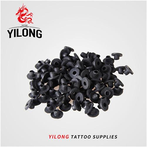 100PCS Soft Black Color T Type Tattoo Grommet Needle Pad For Needle Machine Supply